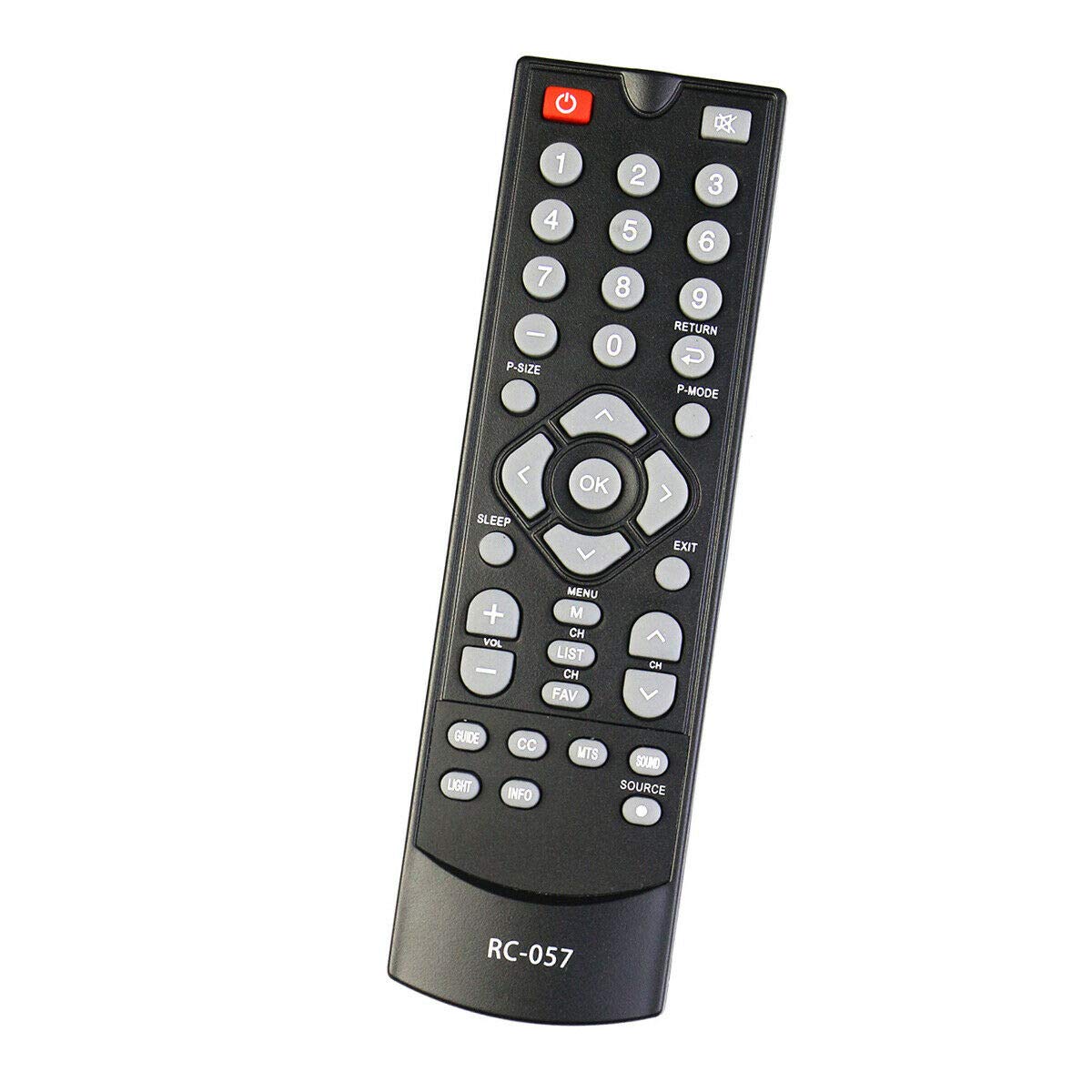 RC-057 Replace Remote Control for Coby TV LEDTV1926 TFTV2225 LEDTV3226 TFTV2425 TFTV3229
