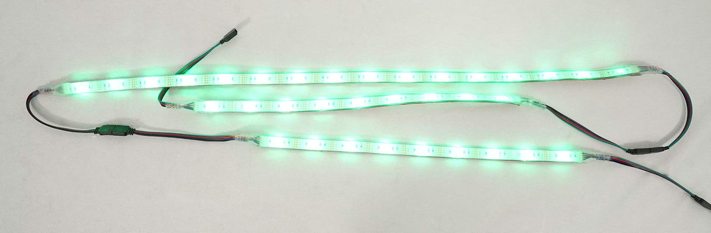 NYC Acoustics USB RGB LED Light Strip to Backlight Your TV/Monitor + Remote