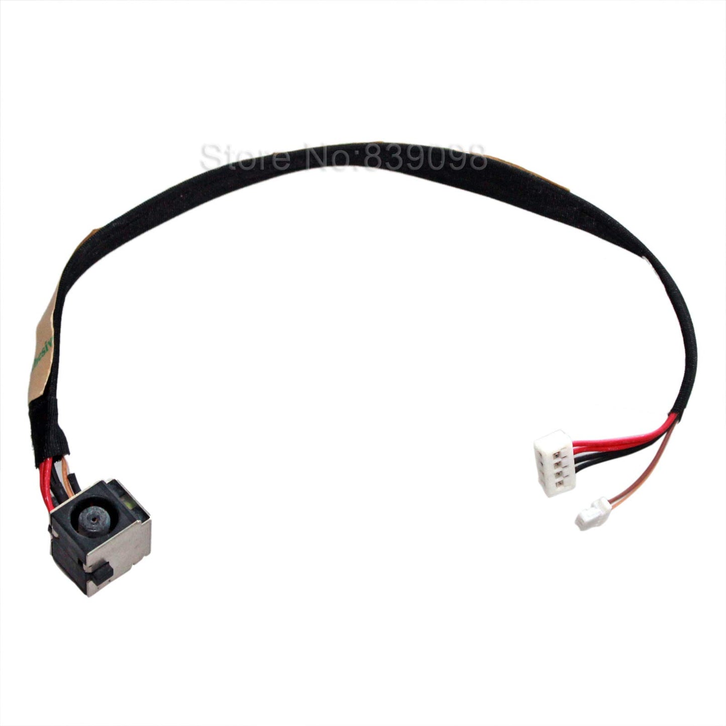 Zahara AC DC in Power Jack with Cable Harness Socket Plug Replacement for HP PROBOOK 4510S 4515S 6017B0199101