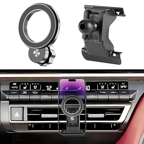 JIEZMO Car Magnetic Phone Mount for Toyota Camry 2025 2026 Auto Interior Accessories Best Cellphone Holder Mobile Cradle Cell Phones Navigation