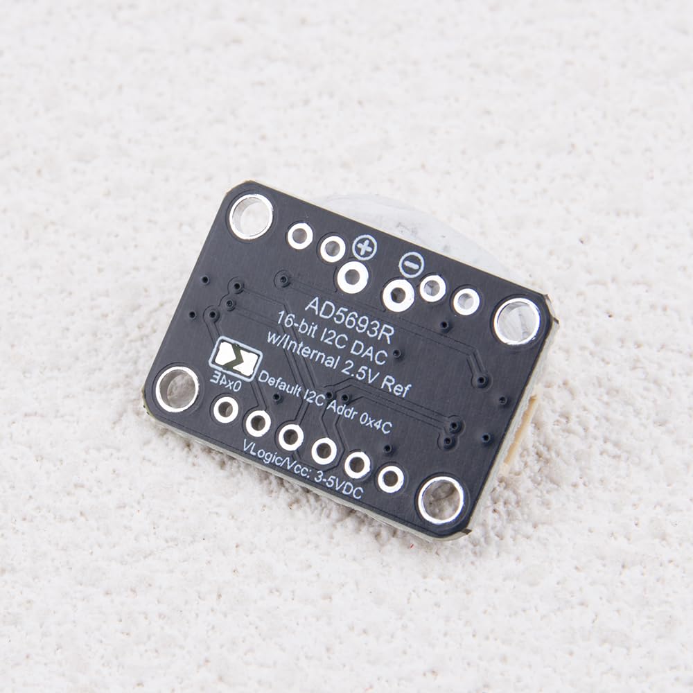 ZORZA 1Pcs AD5693R High Precision 16Bit DAC Board Digital to Analog Module with I2C Interface for Development Projects