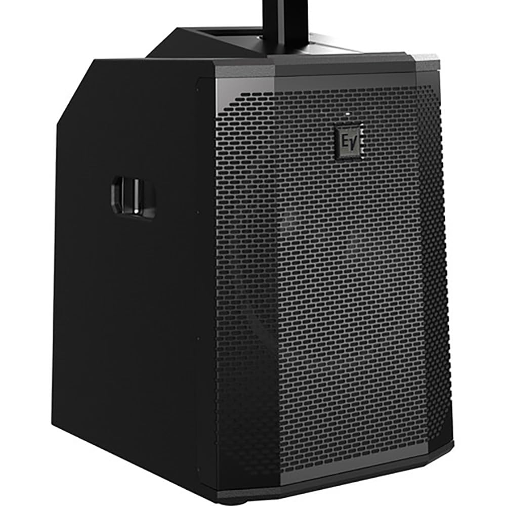 Electro-Voice Evolve 50 Portable 1000W Bluetooth-Enabled Subwoofer and Column Speaker Kit Bundle with EVOLVE50-SUBCVR Cover for Evolve 50 Subwoofer