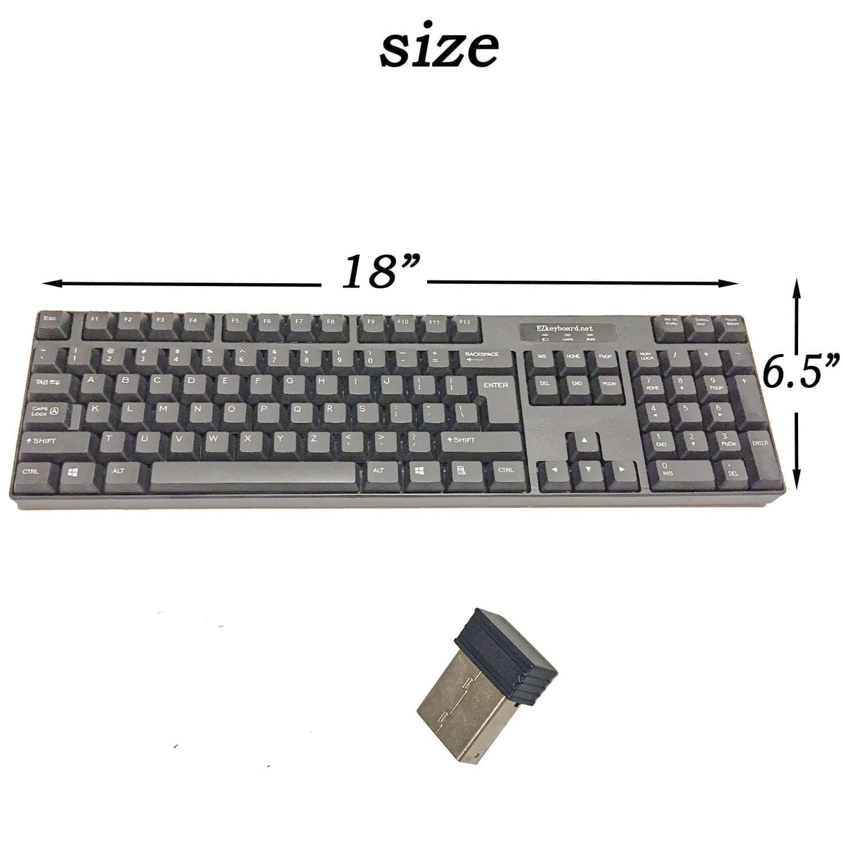 E-Z Keyboard English-alphabetical order