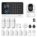 PGST Home Security Systems with HD Camera and 32GB Memory Card,Wireless 4G GSM Home Alarm System,120dB Siren,Motion Sensors,Tuya App Remote Control