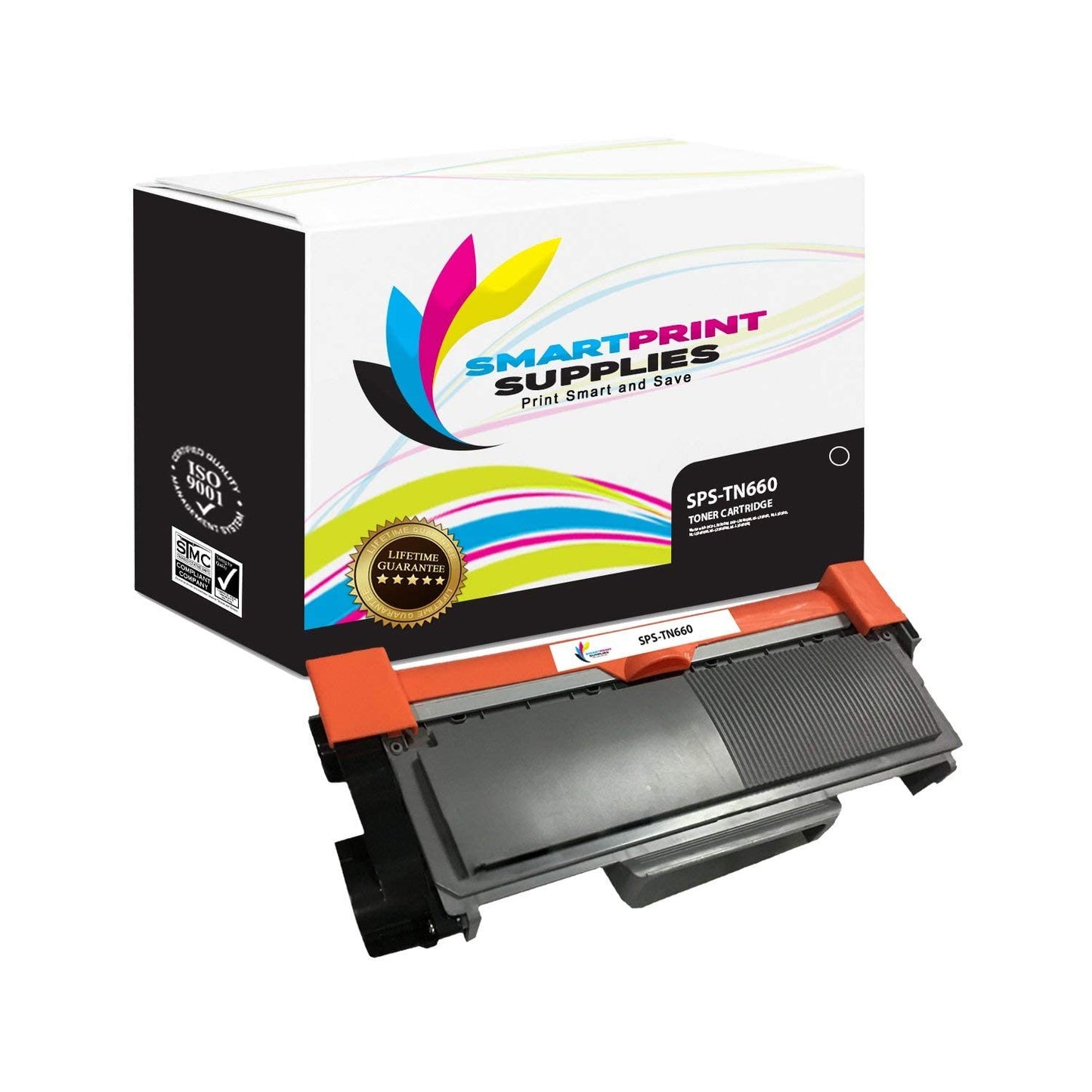 Smart Print Supplies Compatible TN-660 TN660 Black High Yield Toner Cartridge Replacement for Brother HL-L2300 2305 2320 2340 2380, DCP-L2520 2540