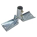 Heavy Duty Roof Mount for Masts up to 1-7/8" OD - EZ 19A Antenna Mast Peak Mount