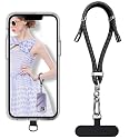 AdaUpgo Phone Strap - 1 x Adjustable Phone Wrist Strap,1 x Phone Lanyard Tab,Universal Cell Phone Wrist Strap for Travel Essentials,Compatible