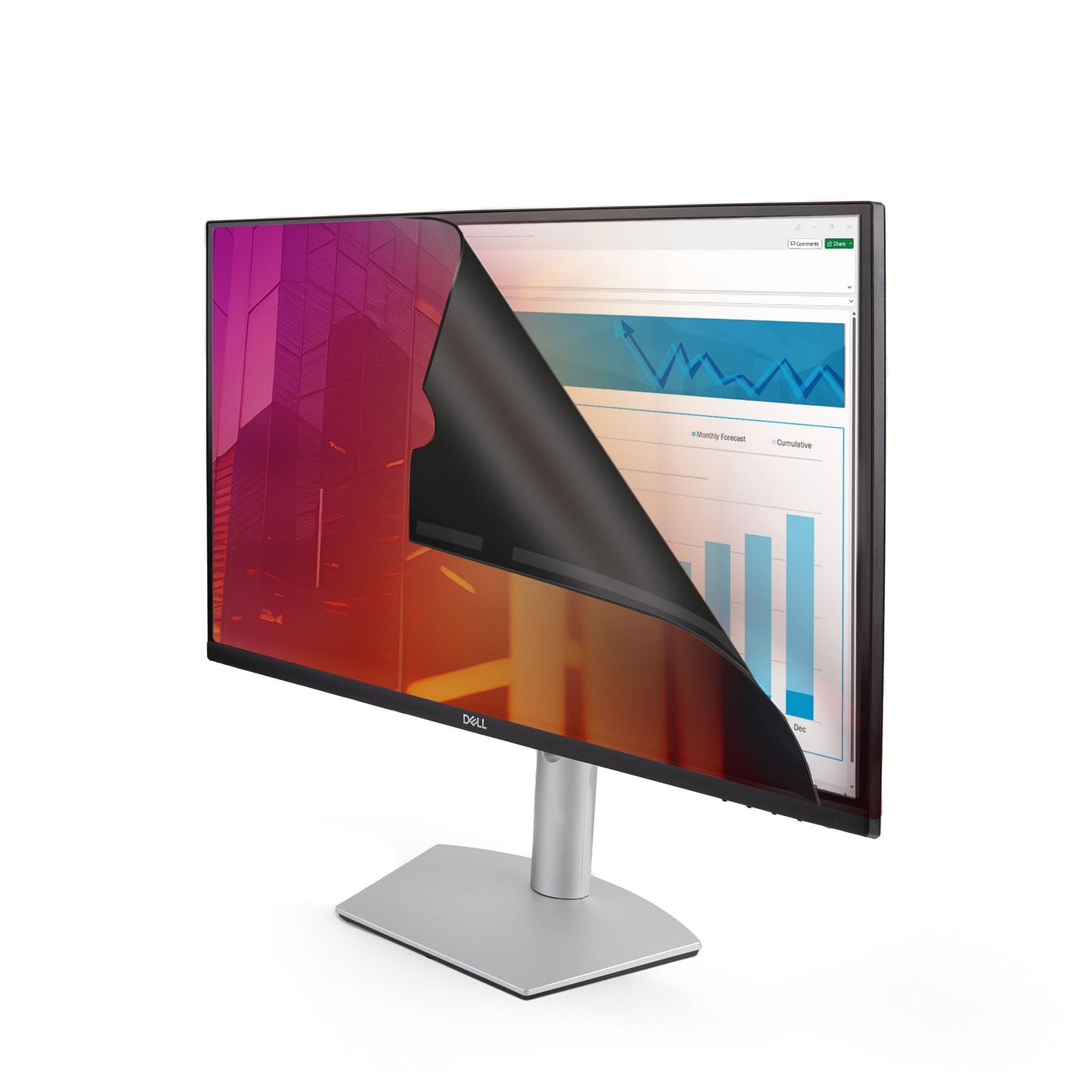 StarTech.com 23.8-inch 16:9 Gold Monitor Privacy Screen, Reversible Filter w/Enhanced Privacy, Security Shield, +/- 30 Deg.