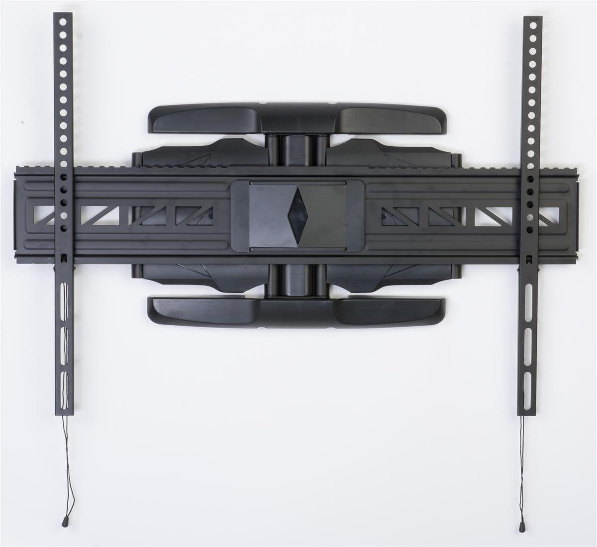 Full Motion TV Mount for Wall Holds a Flat Panel LCD Monitor Between 47" and 84", Tilting Bracket and Articulating, Panning Arm, VESA-Compatible