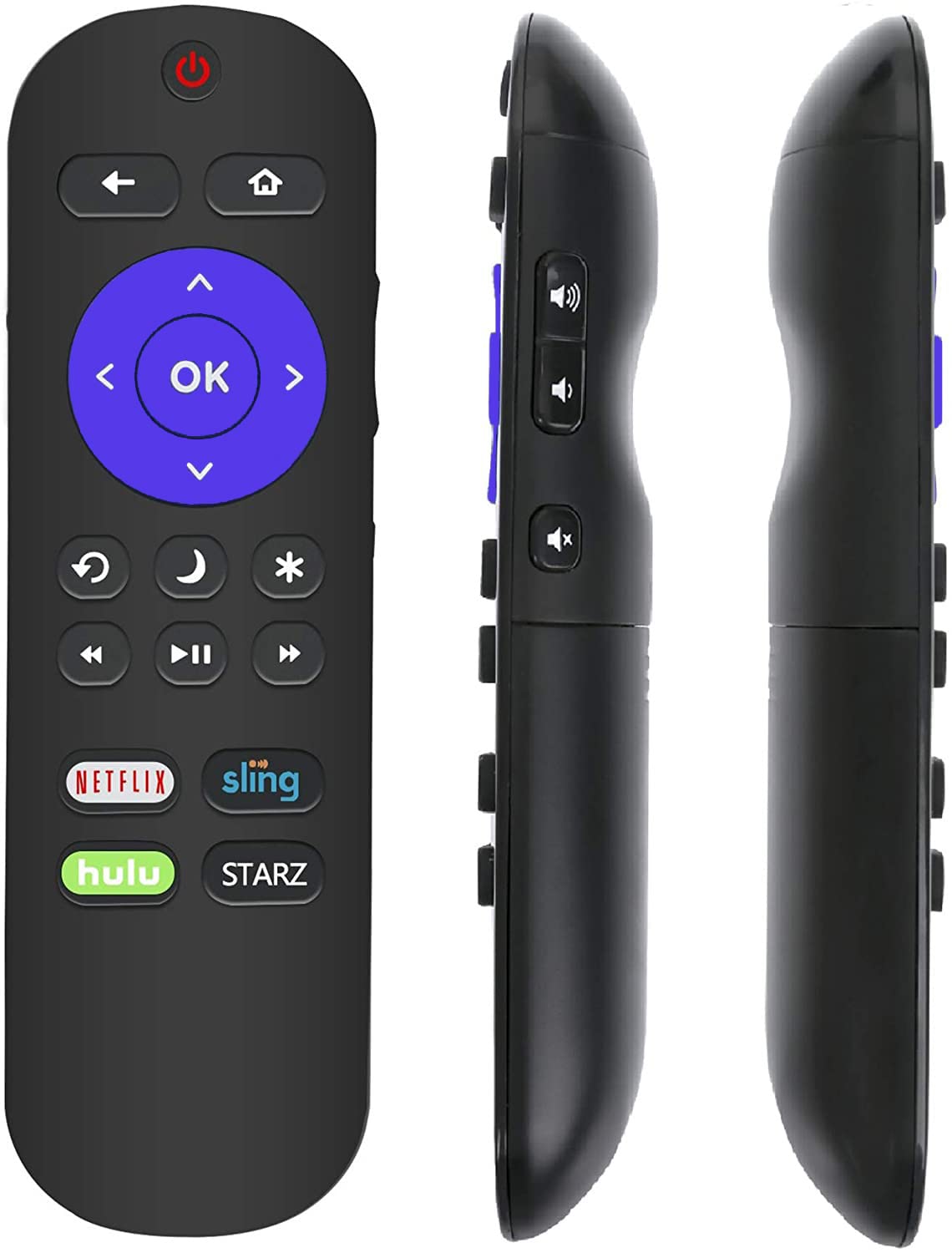 Remote Control Fit for All Sharp Roku TV LC-32LB591U LC-32LB481U LC-43LB481C LC-43LB481U LC-43LBU591U LC-43LB601U LC-50LB601U LC-50LBU591U