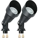 Lumina Lighting® 4W Landscape Lighting 12V Landscape Lights Low Voltage Landscape Spotlights Warm White Waterproof Outdoor Replaceable LED Bulb