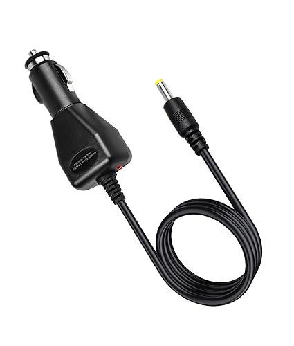 DC 12V Car Charger for Portable DVD Player, Replacement Car Cigarette Lighter Adapter Power Cord for Sylvania/DBPOWER/UEME/HDJUNTUNKOR/DRJ Portable