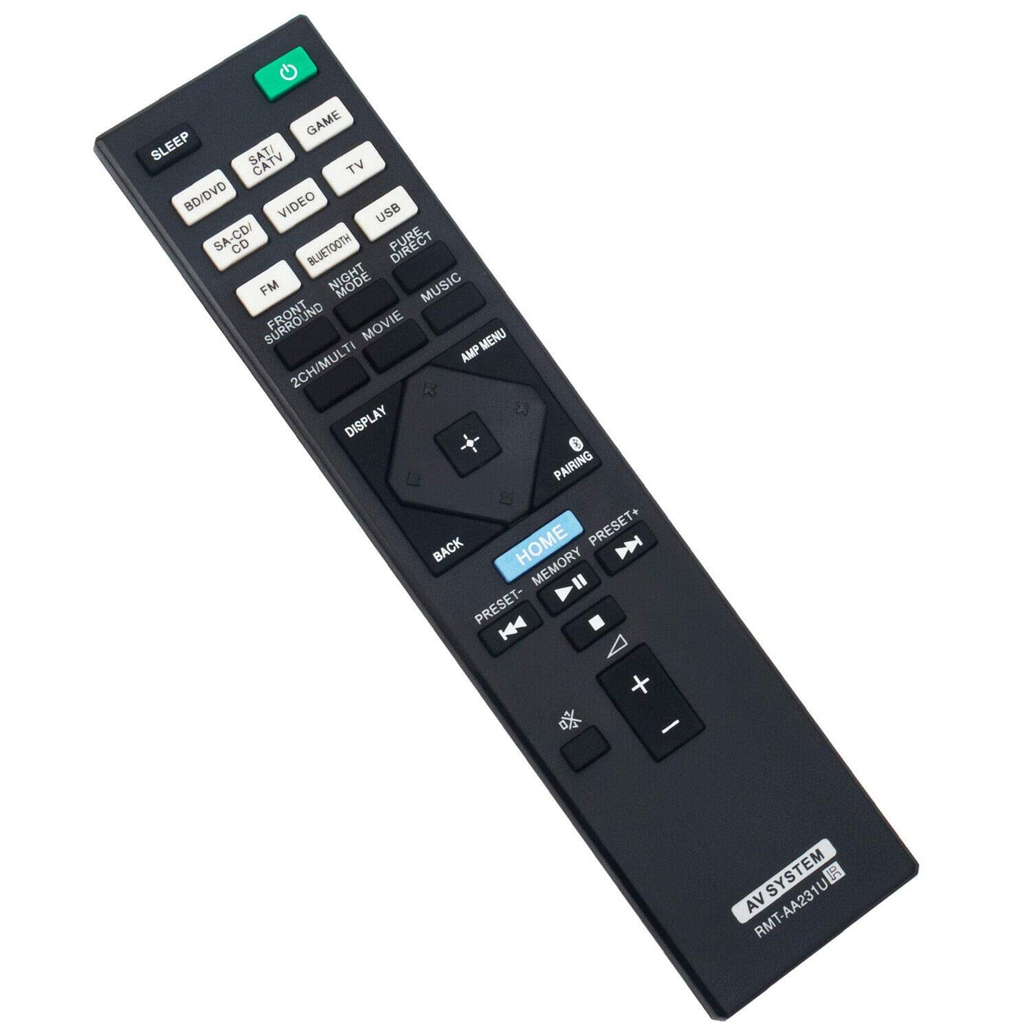 RMT-AA231U Replace Remote Control for Sony Home Theater AV Receiver STR-DH770 STRDH770