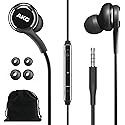 Samsung AKG Wired Earbuds Original 3.5mm in-Ear Earbud Headphones with Remote & Microphone for Music, Phone Calls, Work - Noise Isolating Deep Bass…