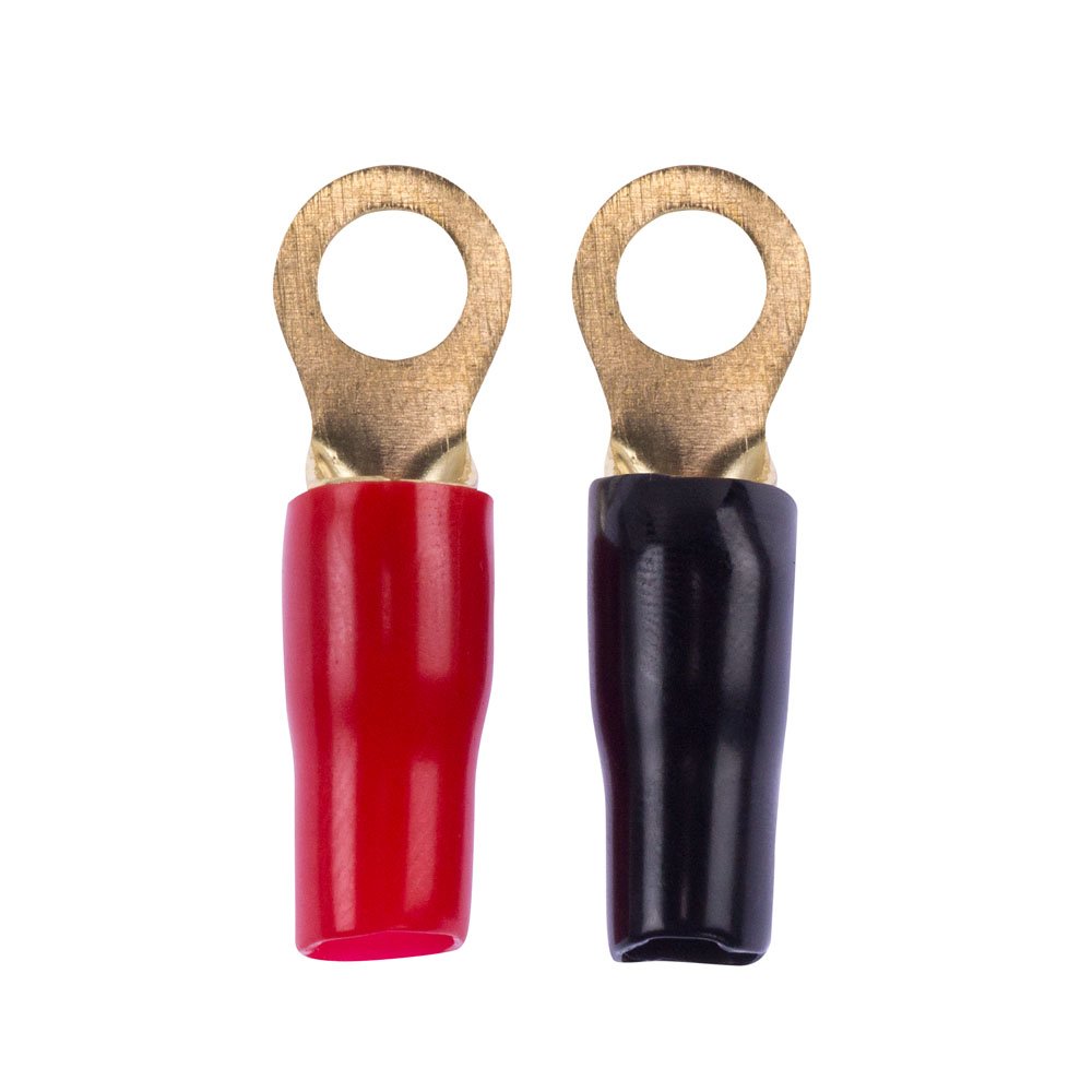 Raptor R814RT Mid Series, 8 AWG Gold Ring Terminals
