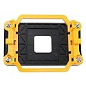 CPU Cooler Bracket ZZHXSM CPU Bracket Heatsink Holder Motherboard Back Plate for AMD Socket AM2 AM3, Yellow