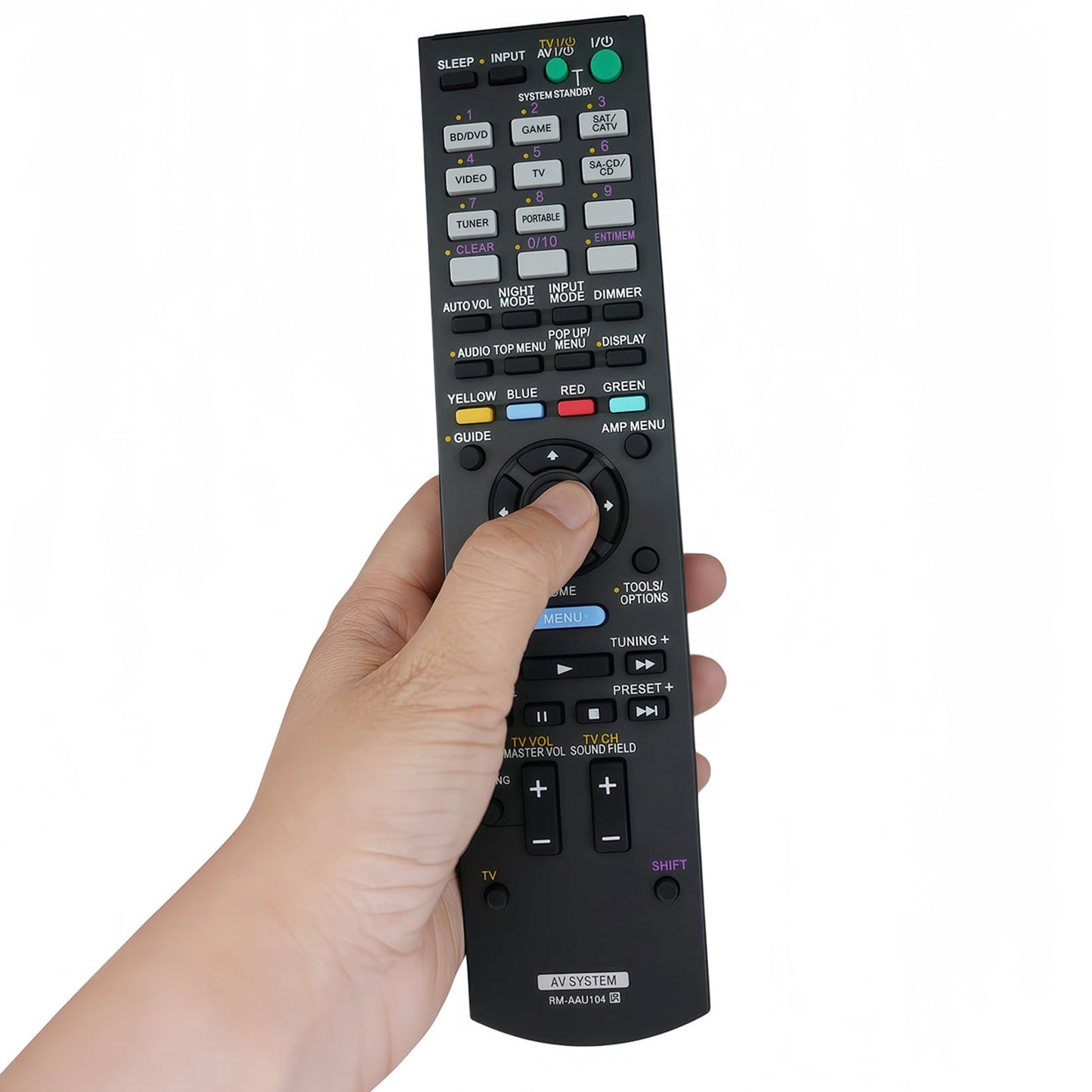 Universal Replacement Remote Control Compatible for Sony Home Theater Audio AV Receiver STRDH520 STR-DH520