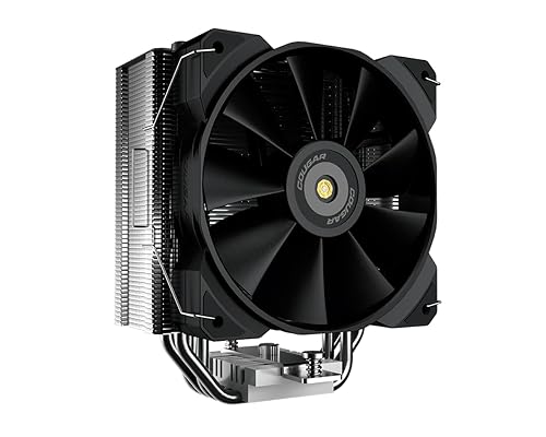 Cougar Forza Premium Air Cooler Series, high-Performance Fans, Ultra-Silent Operation,Extremely Cooling (Forza 50)