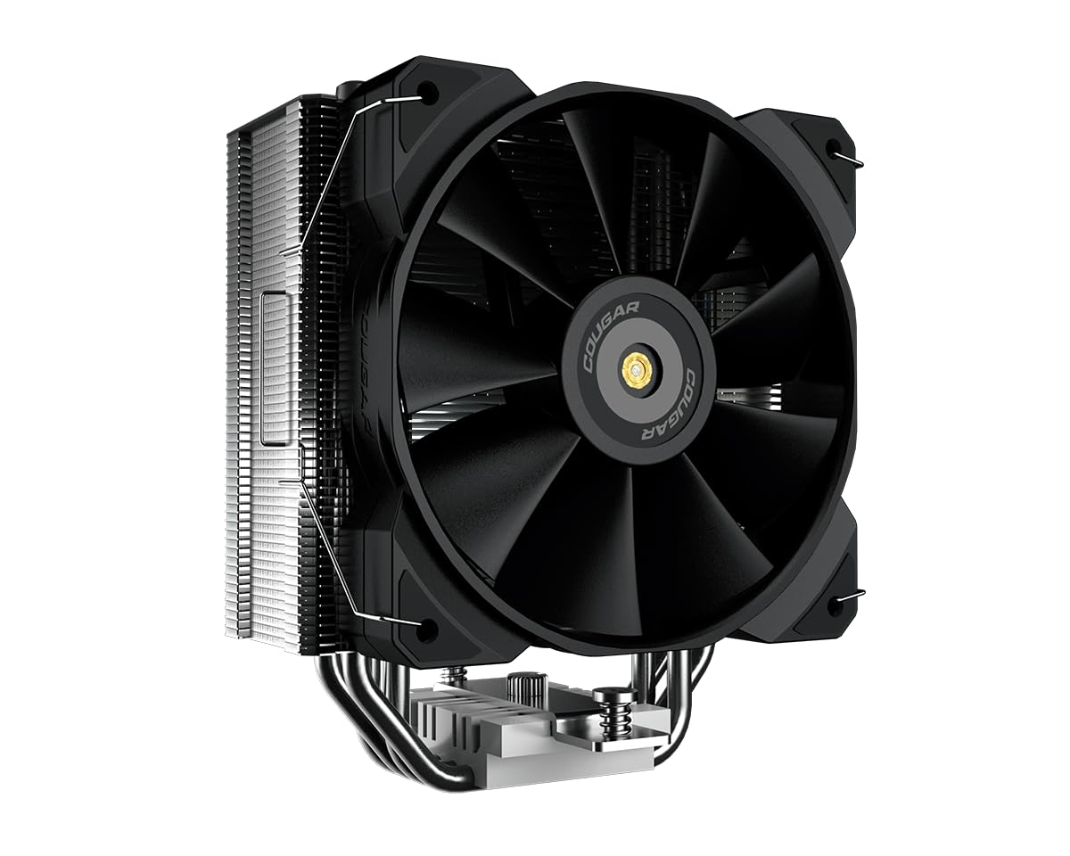 Cougar Forza Premium Air Cooler Series, high-Performance Fans, Ultra-Silent Operation,Extremely Cooling (Forza 50)