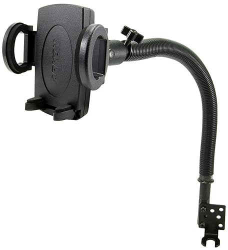 Arkon Universal Mini Grip 15-Inch Floor Mount for Mobile Phones and Smartphone-Black