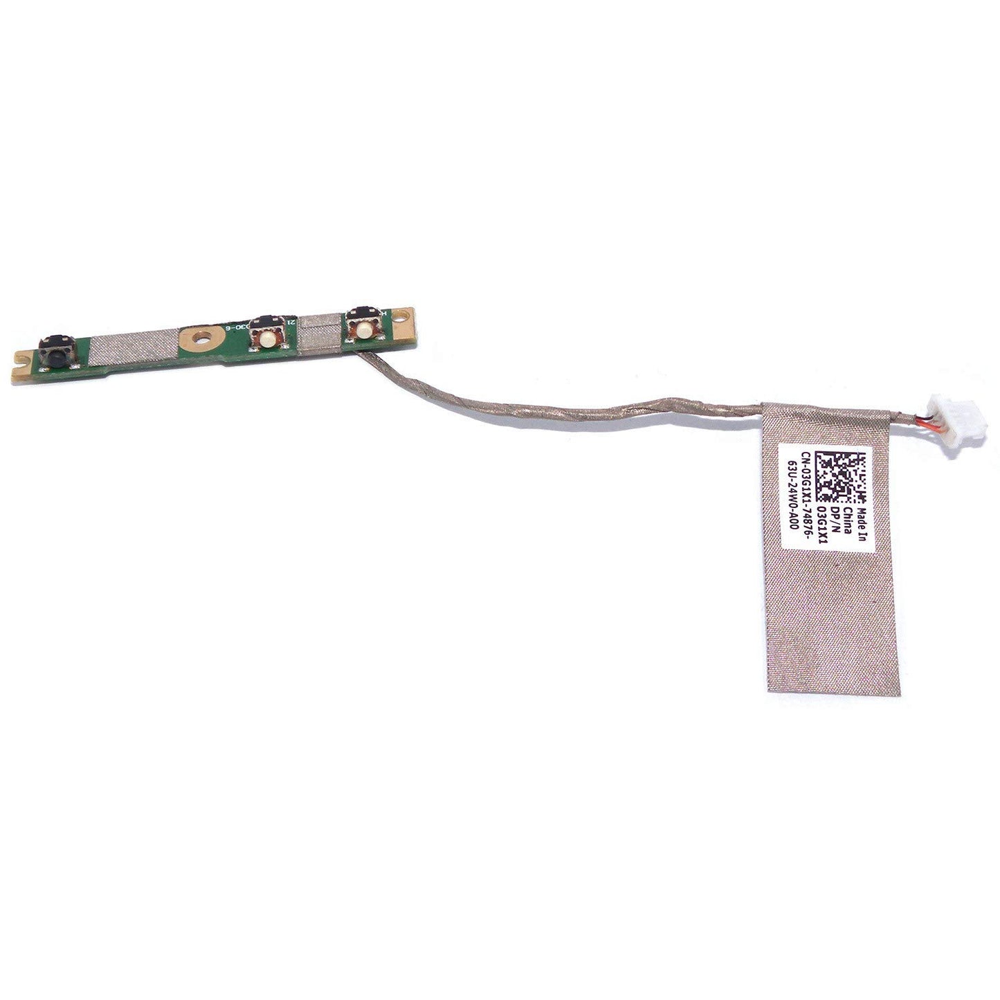 New Power Volume Button for Dell Inspiron 13 5379 I7378-5564GRY-PUS I7368-0027