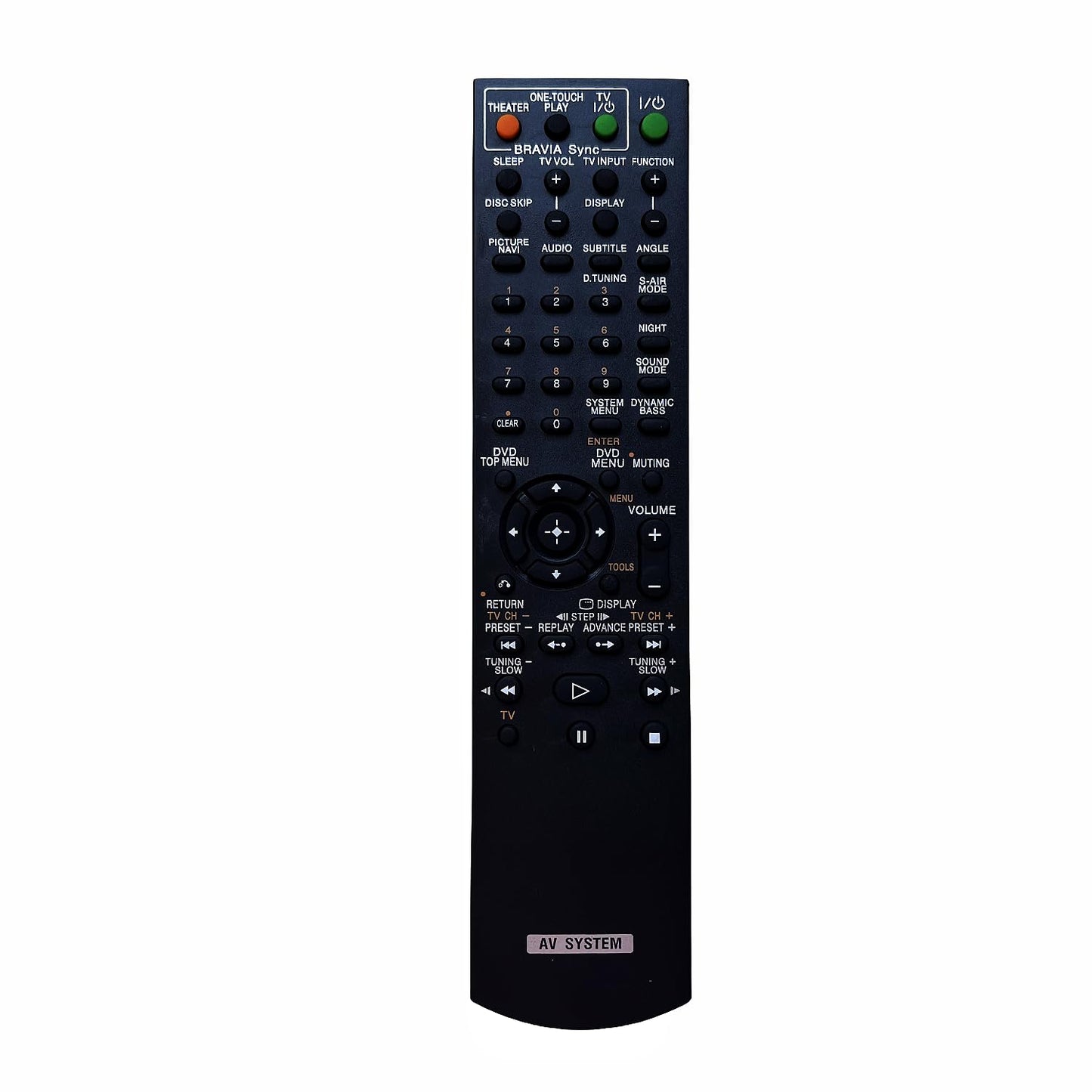 Replacement Remote Control Compatible with Sony Home Theater DAV-HDX589W DAV-HDX685 DAV-HDX686W DAV-HDZ273 DAV-HDZ284 HAV-HDZ278 HCD-HDX275