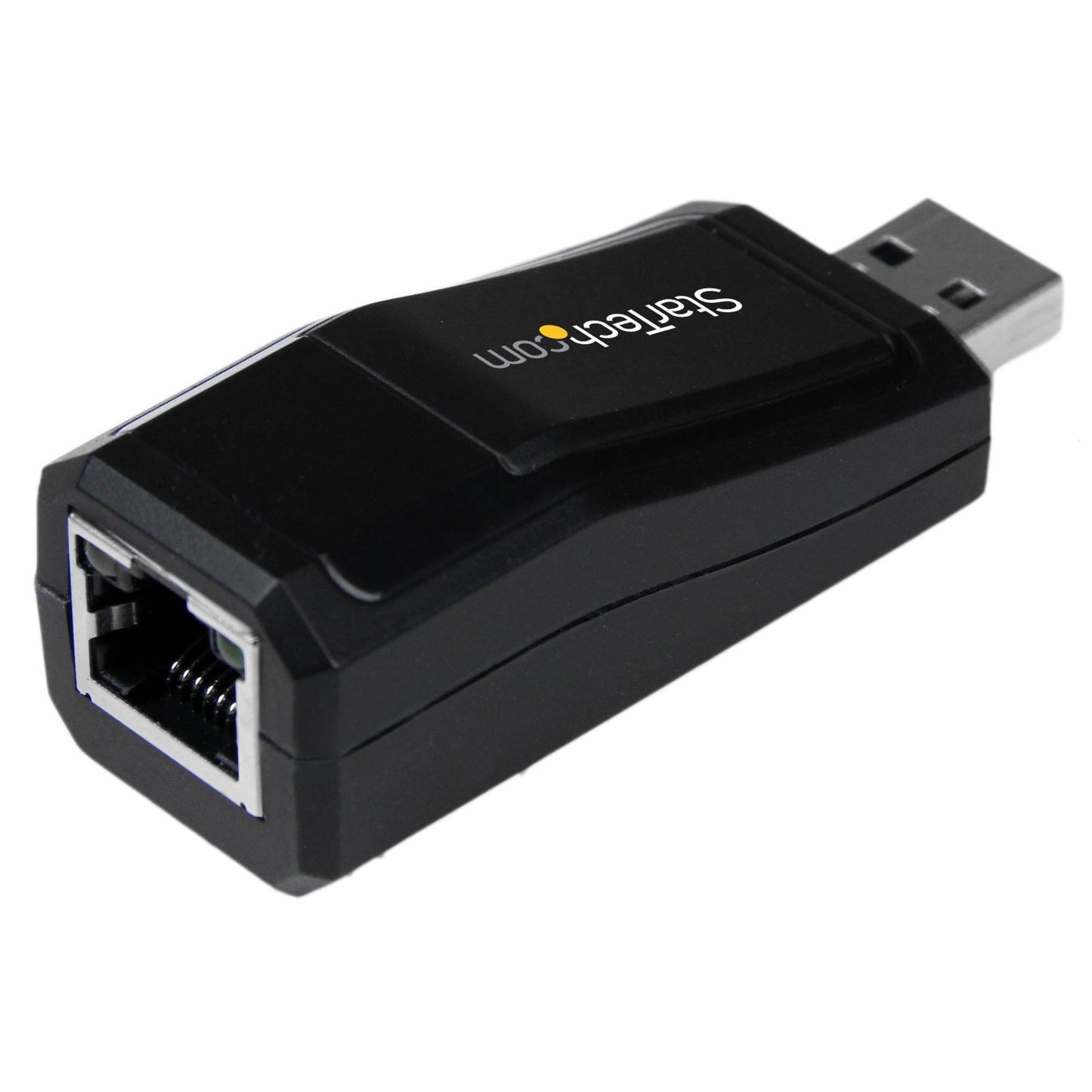StarTech USB 3.0 to Gigabit Ethernet NIC 10/100/1000 Mbps Network Adapter, Black (USB31000NDS)