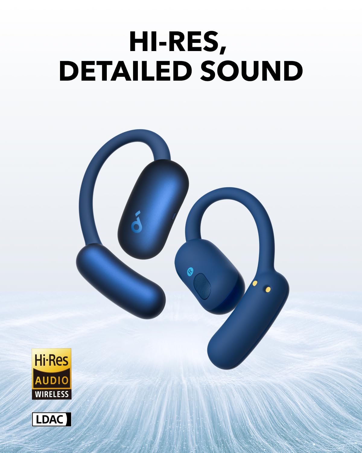 Soundcore AeroFit 2 by Anker Open Ear Earbuds, Open Ear Headphones(Renewed)