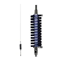 Browning BR-91MB BR-91 63-in. 15,000-Watt Flat-Coil CB Antenna with 6-in. Shaft (Midnight Blue)