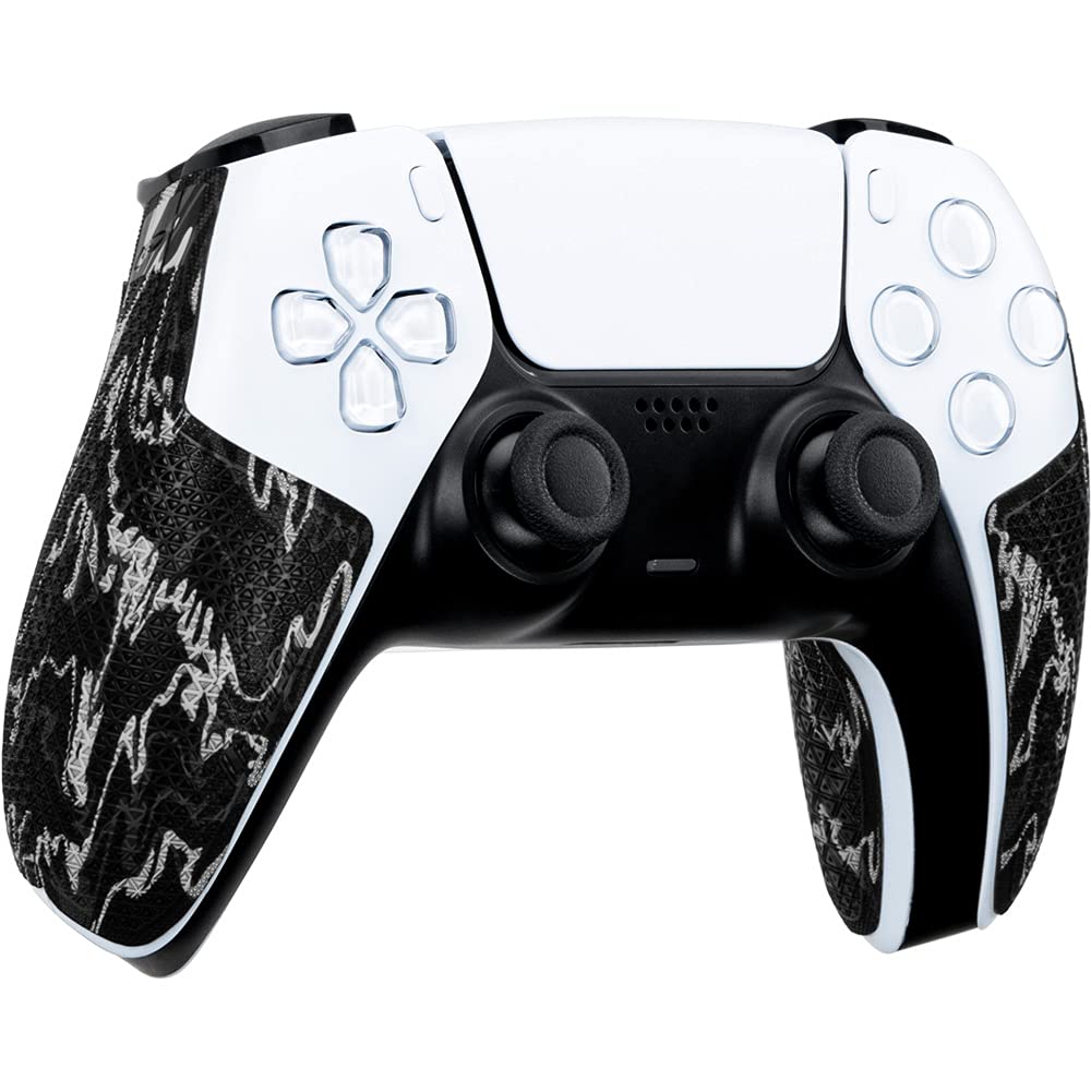 Lizard Skins PS5 Controller Grip - 0.5mm DSP PlayStation 5 Grip - Easy to Install PRE Cut Pieces - 10 Colors (Black CAMO)