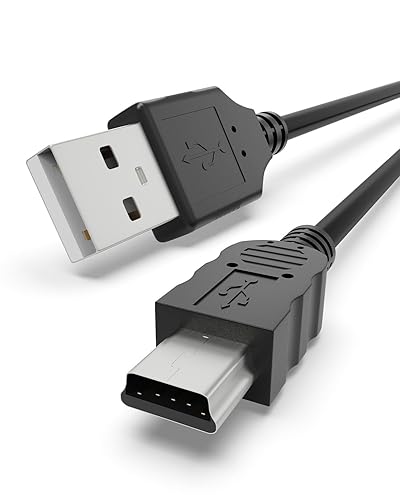 Bicmice Mini USB Cable Compatible with Canon Nikon Camrea,PS3 Controller,Gopro,Dash Cam,Hard Drive,Garmin GPS,Microphone,Texas Instruments