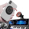Car Phone Mount Without Magnetic, Stick On Dashboard 360° Rotatable Universal Cell Phone Holder with Ultra-Lock Quick Mount Strongest Adhesive