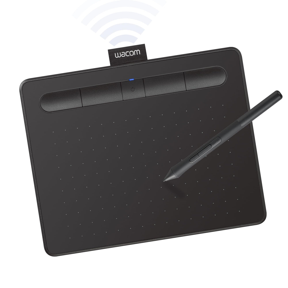 Wacom Intuos Small, Bluetooth Graphic Drawing Tablet with Pen + Software