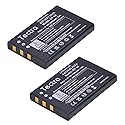 Tectra 2-Pack 1900mAh Battery Compatible with Universal Remote Control URC 11N09T NC0910 RLI-007-1 LIT0404, MX-810, MX-880, MX-890, MX-950, MX-980