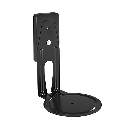 Sanus Fixed Speaker Wall Mount for Sonos Era 100™ - Low Profile Speaker Mount with Easy 3-Step Install & Included Hardware - Single, Black