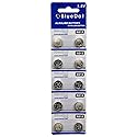 BlueDot Trading AG12 1.5V Alkaline Coin Cell Battery for Watch, Hearing Aid, Calculator, Flashlights, Keyless Entry, LR43 SR43 260 386 Batteries, 1…