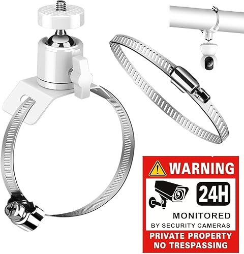 SamIdea CCTV Security Mounting Bracket, Pole Column Camera Mount Bracket for Oculus Sensor Arlo, Arlo Pro,Outdoor Indoor Oculus Rift Mount Bracket