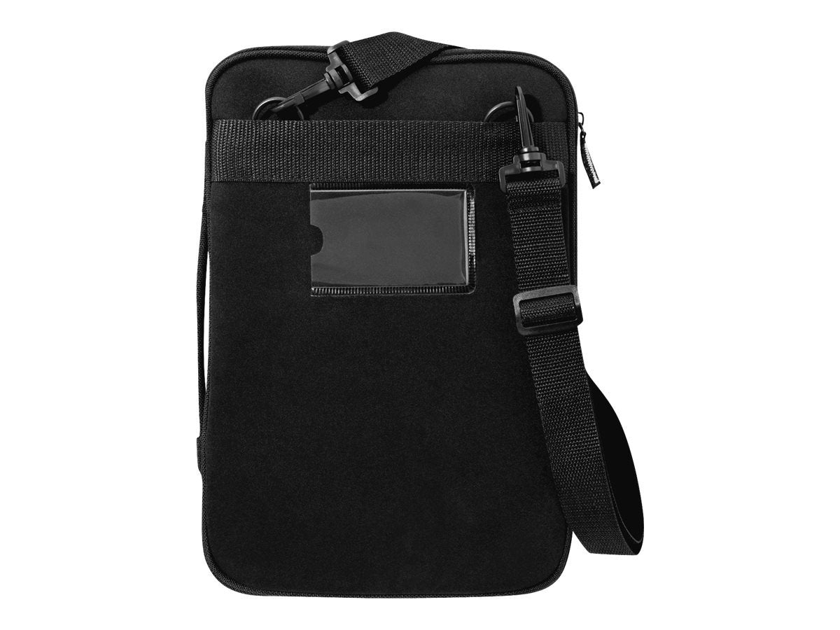 V7 Black Protective Laptop Sleeve Case for 12 Inch MacBook or Chromebook, Shockproof, Spill-Resistant - CSE12HS-BLK-9N, 12.2"""