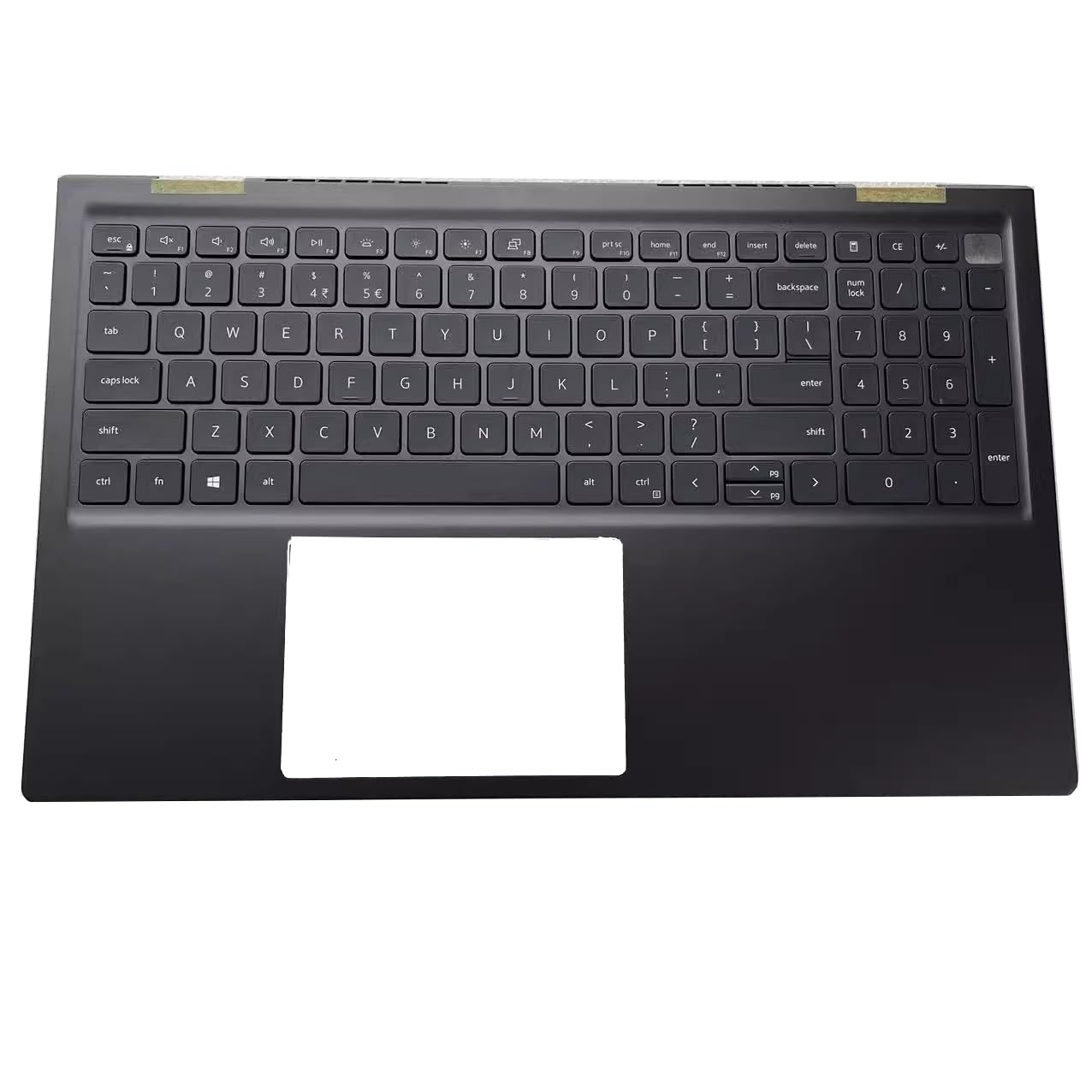 IMBXHZQ Compatible for 0JVYYX Vostro 15 5510 5515 V5510 V5515 Backlit US Keyboard Palmrest JVYYX