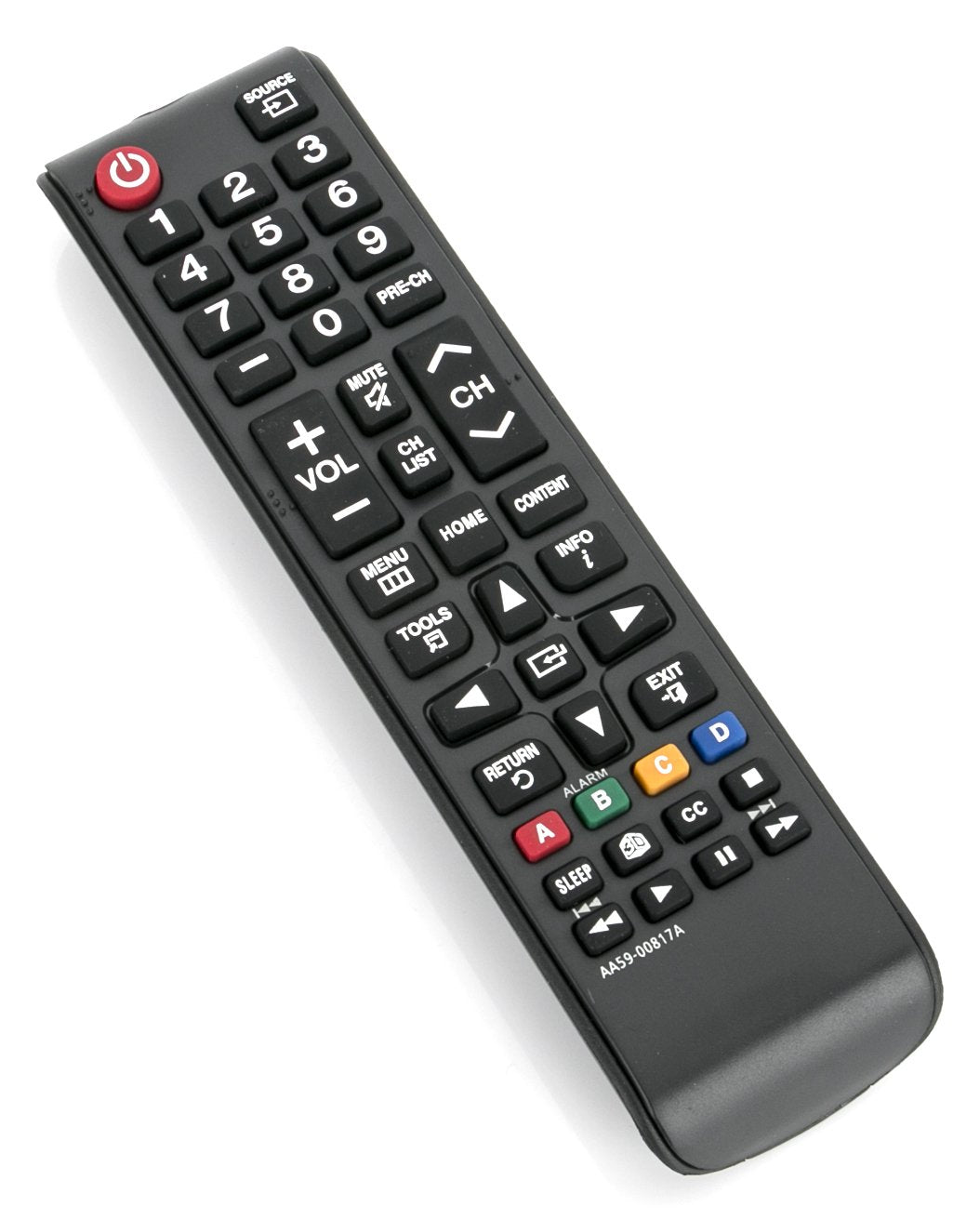 Remote Control Replacement AA59-00817A fit for Samsung TV HG24ND470AF HG46NB890XF HG32NE460S HG40NE477S HG43NE478S HG43NE460S HG50NE460S HG50NE478S