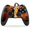 MightySkins Skin Compatible with PowerA Pro Ex Xbox One Controller case wrap Cover Sticker Skins Fire Fighter