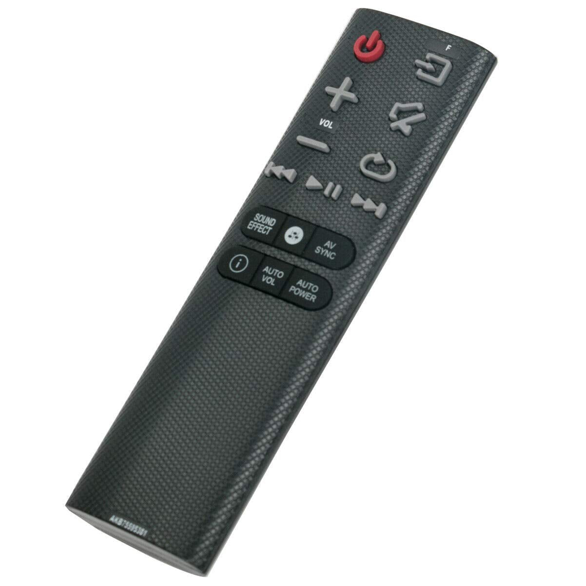AKB75595301 Replacement Remote Control for L-G Sound Bar SKC9 SPK8-W SKM6Y Soundbar