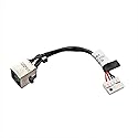 Zahara DC Power Jack Charging Port Cable Replacement for Dell Latitude E7440 E7450 P40G002 P40G001 06KVRF Latitude E5550 DC30100QO00 0PKHWY
