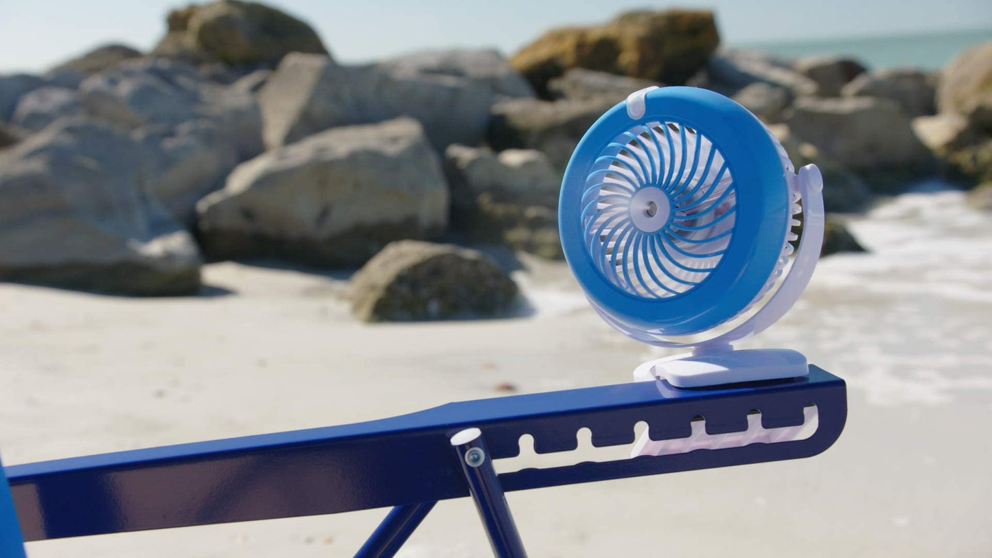 Spark Innovators Go Fan Cool Mist - Lithium Ion Fan w/Built in Mister! - As Seen on TV