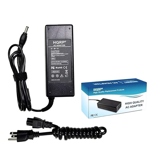 HQRP AC Adapter/Power Supply Cord Compatible with Maxtor OneTouch II HDD 100GB / 200GB / 250GB / 300GB / 500GB External Hard Drives