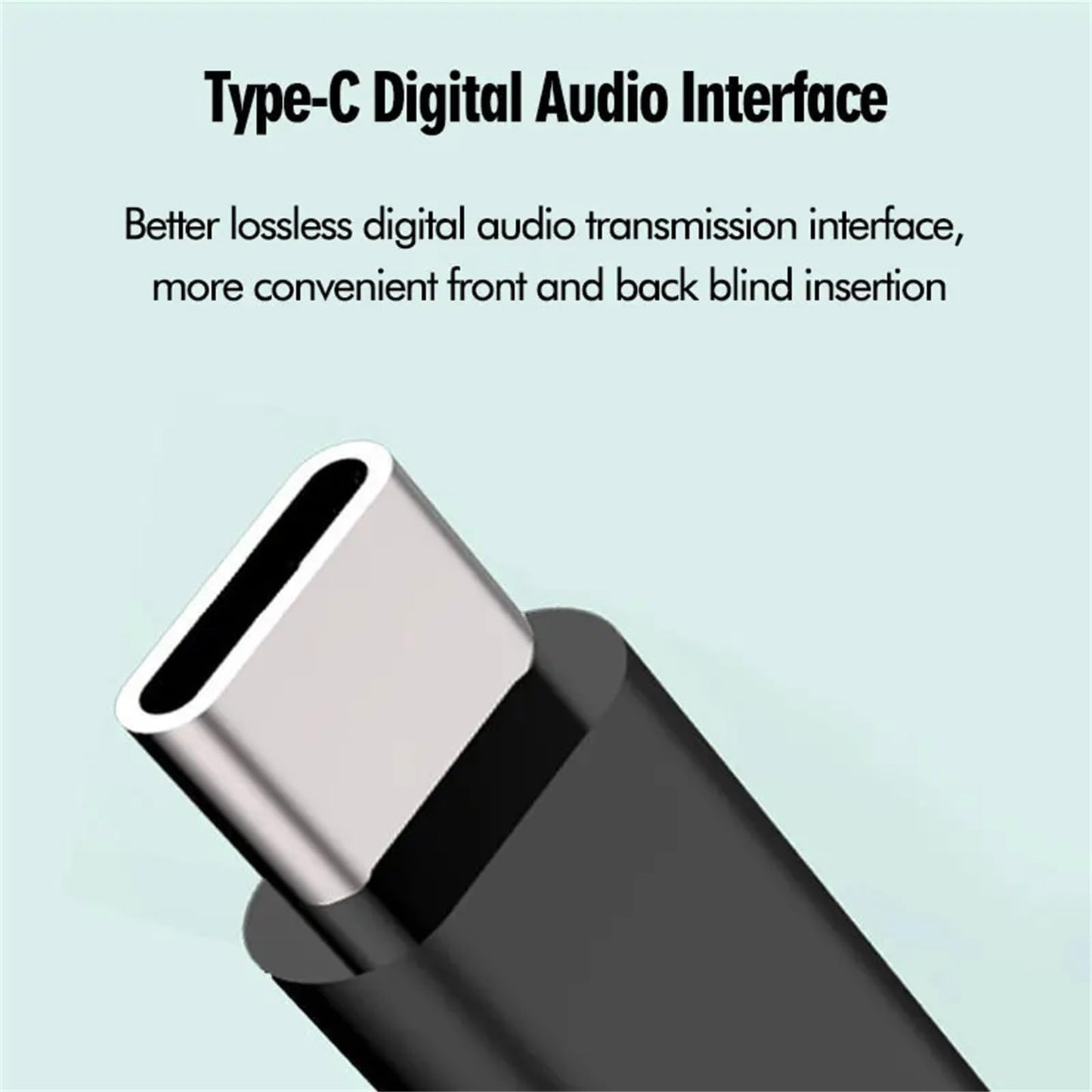 GZCRDZ Type C Wired Bone Conduction Earphones with Open Ear Microphone Compatible with Mobile Phones, Computers, and Tablets