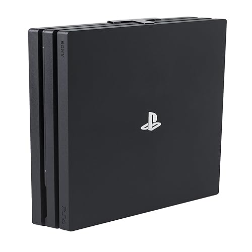 HIDEit Mounts 4P Wall Mount for PS4 Pro - US Patent, Made in USA - Steel Mount for PlayStation 4 Pro to Store Your PS4 Pro on Wall Near or Behind TV