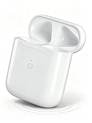 Replacement Charging Case Compatible with AirPods 1st/2nd Generation, Charging Case Only, Earbuds Not Included (L-Port)