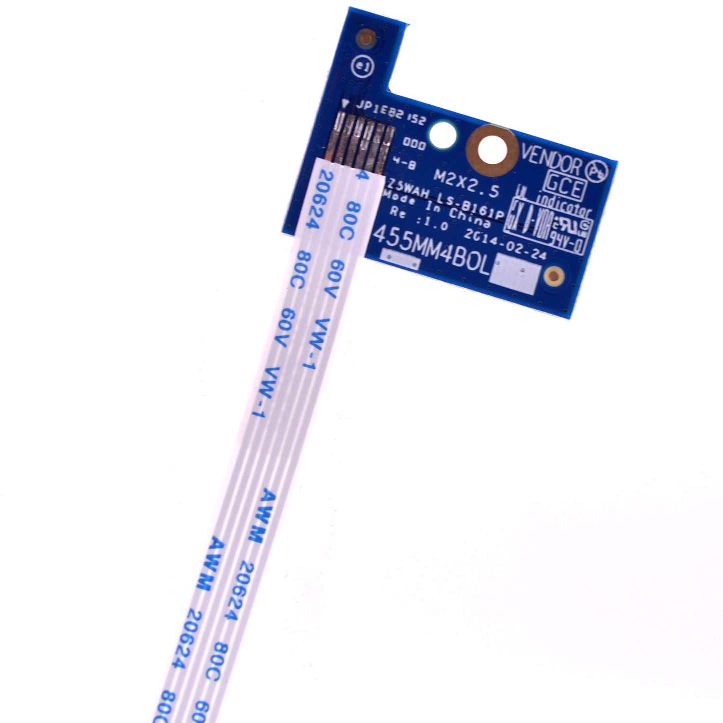 Deal4GO ON/Off Power Button Board w/Cable Replacement for Acer Aspire E5-511 E5-521 E5-571-56WG V3-572G Travelmate P256-M P256-MG 5WAE LS-B161P