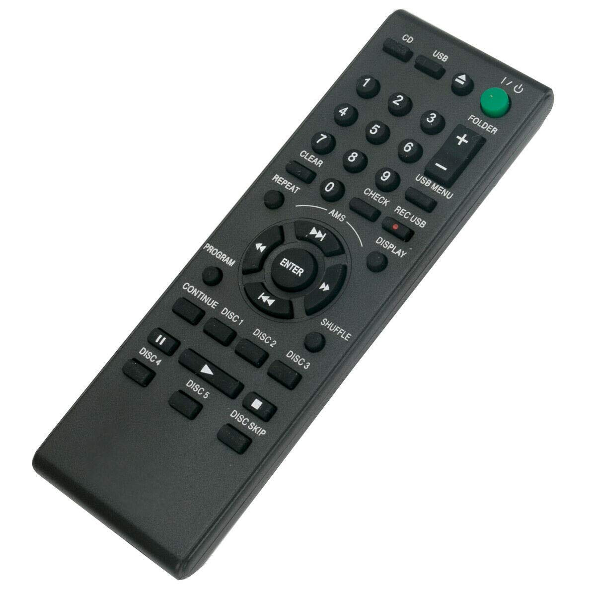 New RM-ASU100 Replace Remote for Sony CDP-CE500 CDPCE500 Compact Disc Player